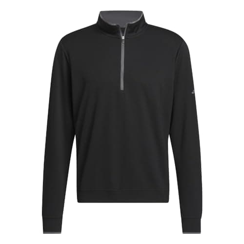 Adidas Golf Core Lightweight 1/2 Zip Pullover Black XL
