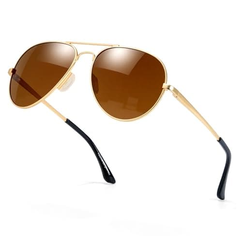 SIPHEW Womens Aviator Polarized Sunglasses - Oversized Sun Glasses