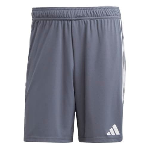 adidas Men's Tiro 23 Shorts, Team Onix/White, Small