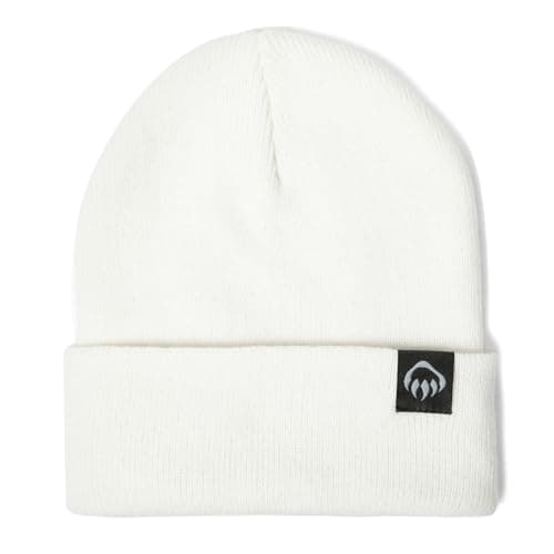 WOLVERINE Unisex Performance Beanie-Durable for Work and Outdoor Adventures (One Size Fits Most), Watch Cap-Winter White