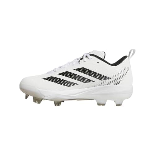adidas Women's Adizero Instict TPU 2.0 Softball, White/Black/Black, 13