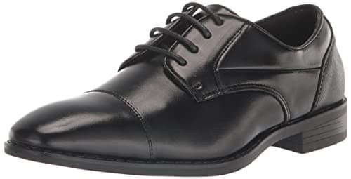 Stacy Adams Boy's Kallum Cap Toe Oxford, Black, 1M