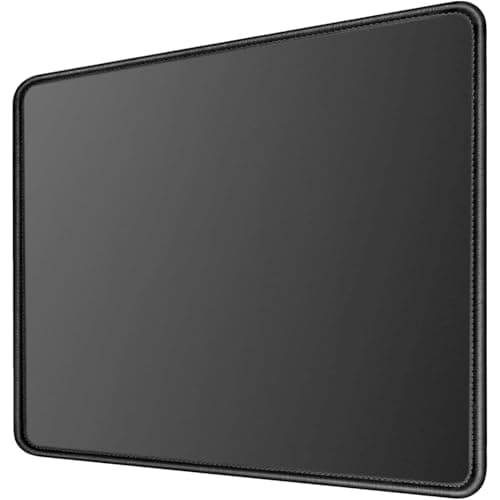 Mouse Pad, Work Precision Mat, Gaming Pad, with Anti-Fray Stitching, Stitched Edges, Spill-Resistant Surface, and Non-Slip Rubber Base – Durable, Portable, with Easy Glide, High-Precision Tracking