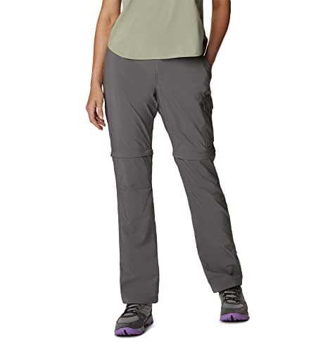 Columbia Women's Silver Ridge Utility Convertible Pant, City Grey, 16