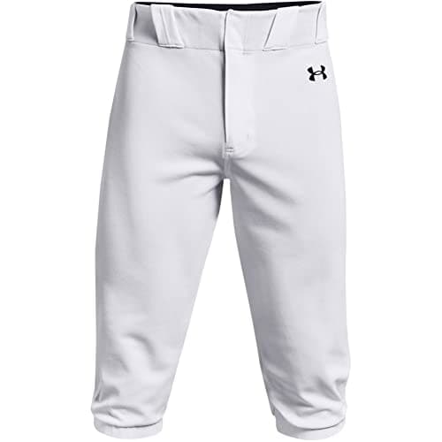 Under Armour Men's Gameday Vanish Knicker 21 Pants, White (100)/Black, XX-Large