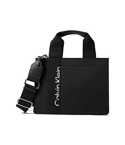 Calvin Klein Women's Havana Sport Mini Bag Crossbody, Black, One Size