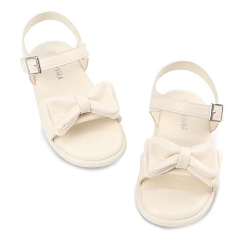 Wulubaba Toddler Girl Sandals Open Toe Flower Girl Dress Shoes