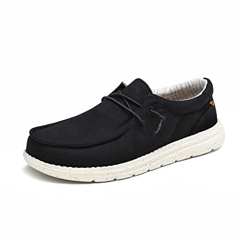 Bruno Marc Womens Slip-on Loafers Casual Comfortable Lightweight Boat Shoes, Black - 5.5 (SBLS225W)