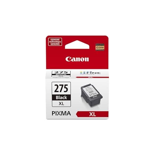 Canon PG-275 XL Genuine Black Ink Cartridge, Compatible with TS3520/3522, TR4720/4722, TR4723/TR4725