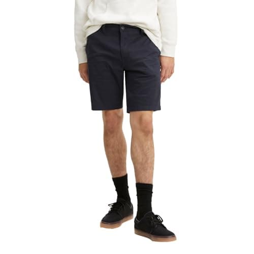 Levi's Men's Standard Taper Chino Short Shorts, -Baltic Navy - Stretch Twill, 34