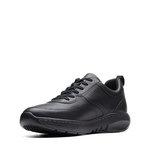 Clarks Men's Clarkspro Lace Black Leather 11 Medium