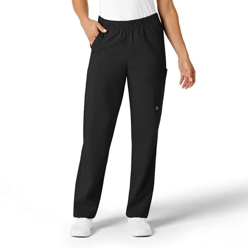 WINK Scrubs Unisex, W123, Multi-Cargo Pants with Inside Drawstring and 5 Pockets