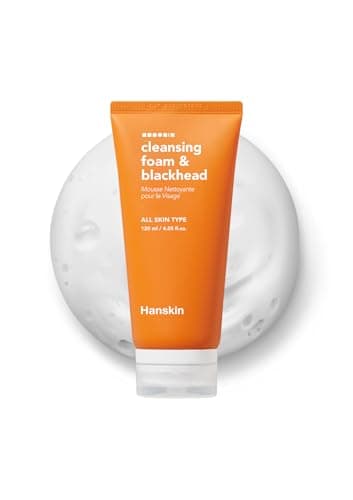 Hanskin Pore Cleansing Foam, Exfoliating Face Wash, Makeup Remover, 4.06 oz