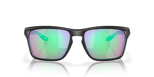Oakley OO9448F Sylas Low Bridge Fit Sunglasses, Matte Black Ink/Prizm Golf, 58 mm
