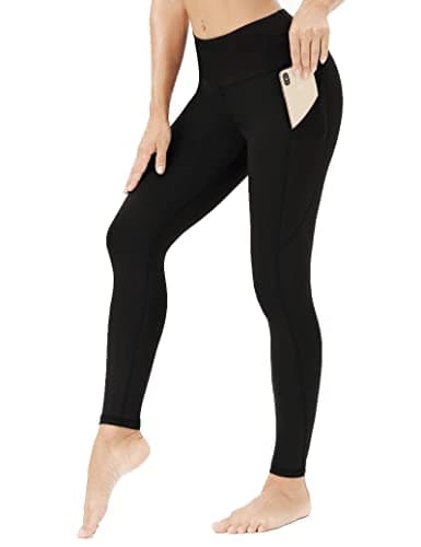 KUTAPU Workout Leggings for Women High Waisted Ankle Length Soft Yoga Pants for Women Small