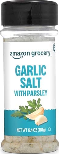 Amazon Grocery, Garlic Salt with Parsley, 6.4 Oz