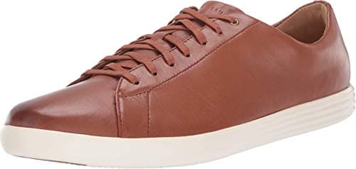 Cole Haan Mens Grand Crosscourt II Tan Leather Burnish 7.5 W - Wide