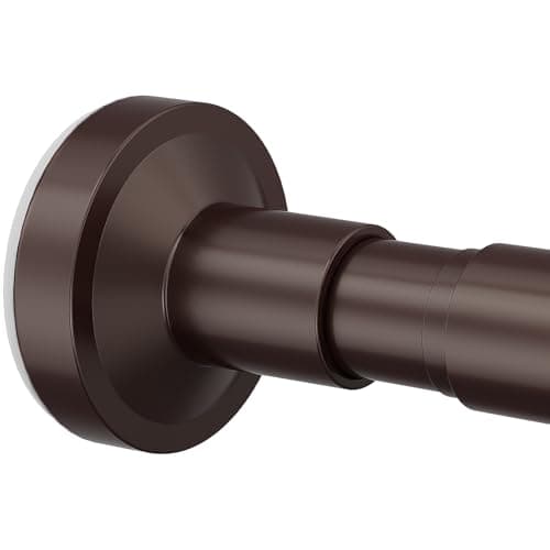 Shower Curtain Rod, No Drilling Adjustable 32-61 Inches Spring Tension Rods