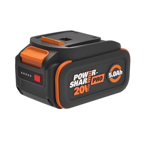 WORX Battery 20V 5.0 Ah PowerShare Pro Lithium-ion Battery, WA3675
