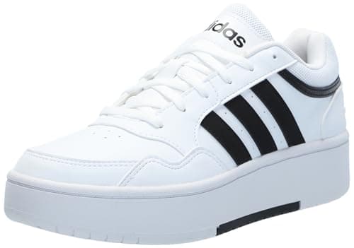 Adidas Women's Hoops 3.0 Bold, White/Black/Black, 10.5