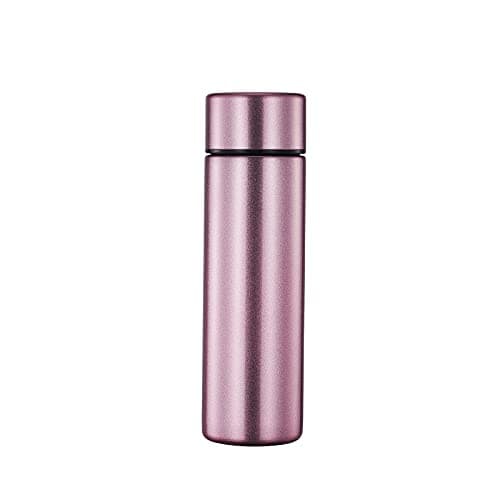 5 oz Mini Water Bottle Cute Water Bottle - Insulated Stainless Steel Bottle - Keeps Cold for 12 hours, Hot for 6 hours - Sparkling Pink