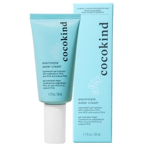 Cocokind Electrolyte Water Cream, Lightweight Face Moisturizer, 1.7 Fl Oz
