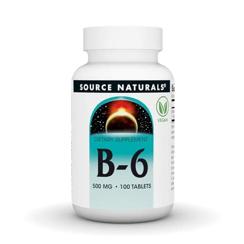 Source Naturals Vitamin B-6-500 mg, 100 Tablets