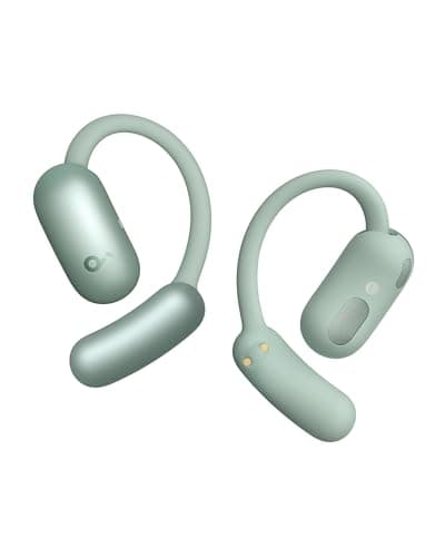 soundcore AeroFit 2 by Anker, Open-Ear Headphones, Real-Time Translation Earbuds, 4 Adjustable Positions for Every Ear Size, 2× Richer Bass, Hi-Res, 42H Playtime, IP55,AI Clear Calls,Wireless Charging