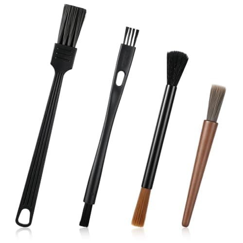 ZEYIYER 4Pcs Coffee Grinders Cleaning Brush Set Coffee Machine Cleaner