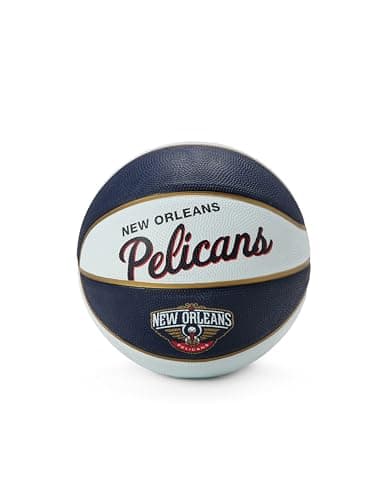 WILSON NBA Team Retro Mini Basketball - New Orleans Pelicans