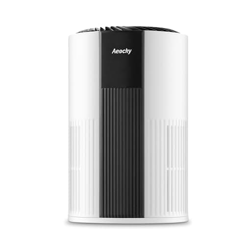 2nd Gen Turbo-Jet Design Air Purifiers for Bedroom up to 1096 Sq Ft, AEOCKY Proprietary YearChange Filter Tech, with Multi Effect Filter, Washable Pre-Filter, for Home, Dorm, Office, Pet