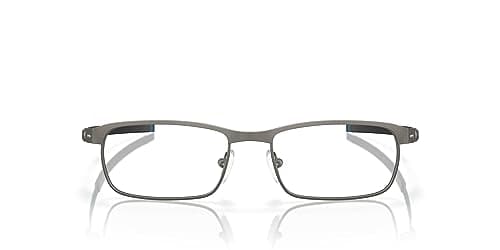 Oakley OX3184 Tincup Prescription eyewear Frames, Matte Gunmetal/Demo Lens, 54 mm