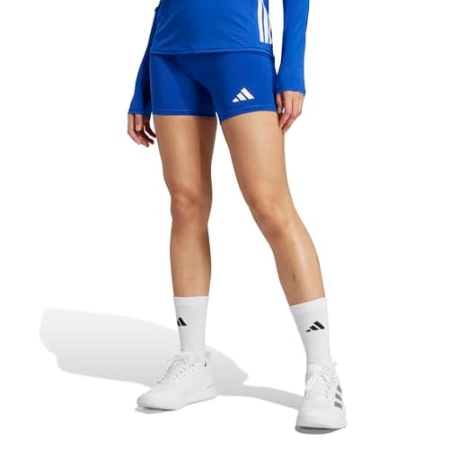 adidas Women's Techfit Volleyball Shorts, Team Royal Blue, Large/5"