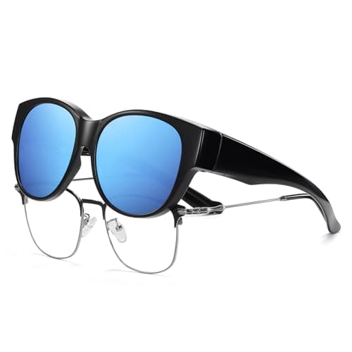 HAOLOTA Fit Over Glasses Sunglasses for Women Polarized