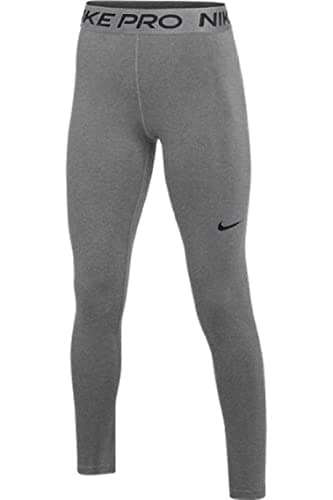 Nike Women's Pro 365 Tights Leggings (Large, Grey)