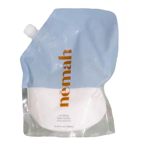 Nemah Baby Lotion Refill, Baby Moisturizer For Sensitive Skin, 21.97 Fl Oz