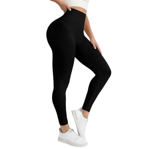 Shamonaty Anti Cellulite 3D Leggings Resistance Band Leggings for Women Tummy Control Butt Lifting Compression Gym Yoga Pants