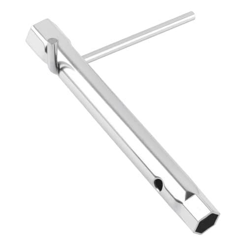 EWOJUYE 2026 New Spark Plug Wrench with Assist Holes,Dual-End 16mm(5/8") & 21mm(13/16") Spark Plug Tool Replacement OEM#19576,19576S,Professional Sparks Plugs Socket for Car,Motorcycle
