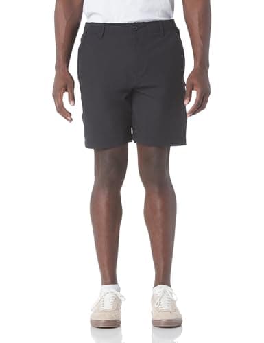 Under Armour Men's Drive 8 Inch Shorts, (001) Black / / Halo Gray, 44