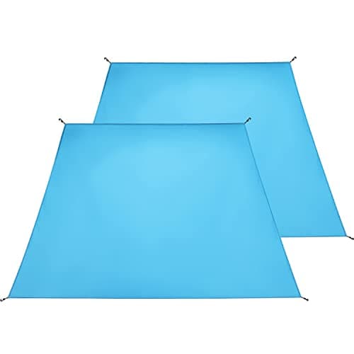 Mobihome 2 Pack Sidewall for Pop Up Canopy,UPF 50+ Sun Shade Wall,Blue