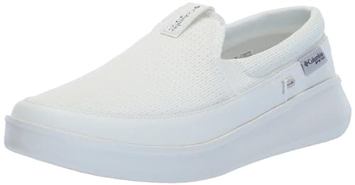Columbia Women's Boatside Breathe PFG, Sea Salt/Cloud Grey, 9 Wide