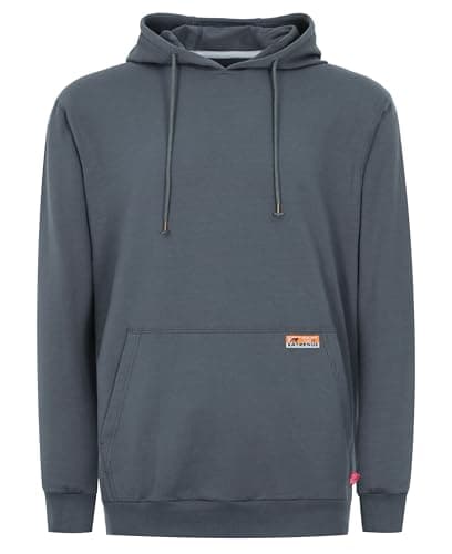 VATRENUS FR Hoodies for Men 7.5oz Lightweight Pullover Fleece Jacket 100% C