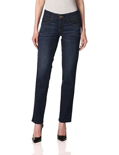 Democracy womens Absolution Straight Leg Jeans, Indigo, 6 US