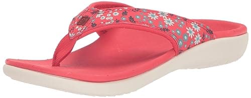 Spenco Women's Dainty Floral, Bittersweet, 12