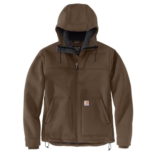 Carhartt Mens Super Dux Relaxed Fit Sherpa-Lined Active (Big & Tall) Insulated Jacket, Coffee, XX-Large Big Tall US