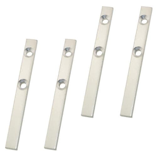 DGHAOP 4PCS Metal Helical Balance Pivot Bar 76x8x4mm Tilt Window Dressing Hardware Accessories Decorative Fitting