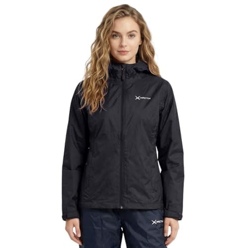 Arctix Women's River Rain Jacket, Black, Medium