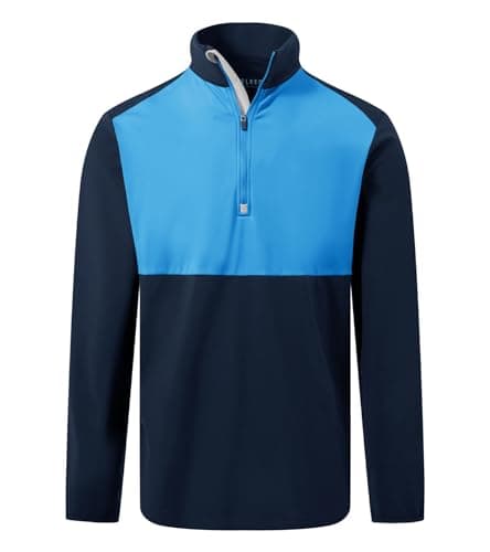 M MAELREG Quarter Zip Pullover Men Moisture Wicking Performance Dry Fit Sport Golf 1/4 Zip Pullover Mens Sweatshirt