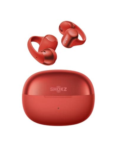 SHOKZ OpenDots ONE-Open-Ear Headphones, Clip-On Earbuds-Wireless Bluetooth Earbuds with Microphone-Secure, Lightweight, Comfort-Premium Dolby Audio-Water Resistant-Fast Charging-Up to 40 hrs Playtime