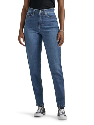 Lee Women's Legendary High Rise Mom Jean, Standout, 16